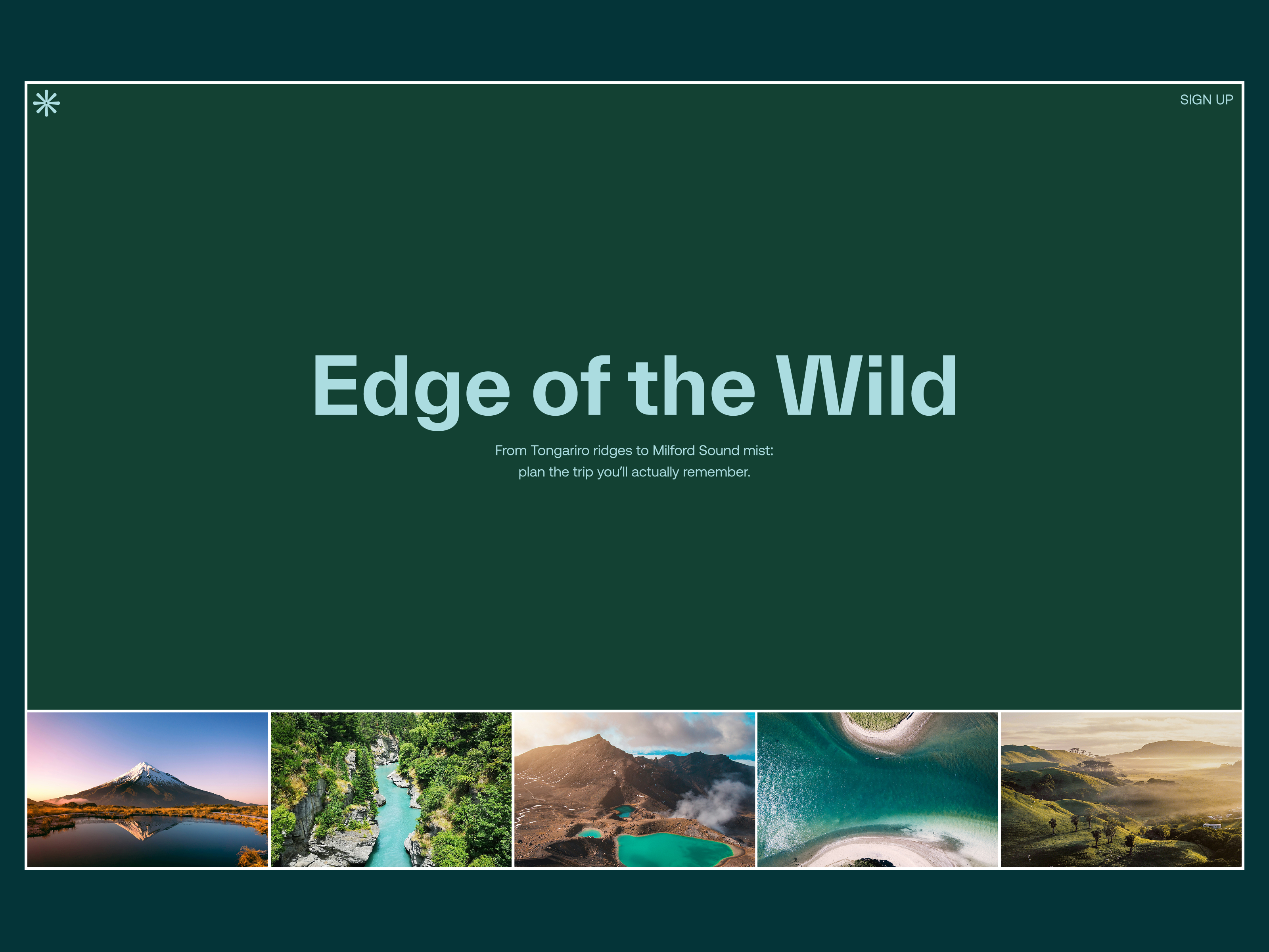 Edge of the Wild bootstrap free freebie landing responsive sketch ui ui kit uikit