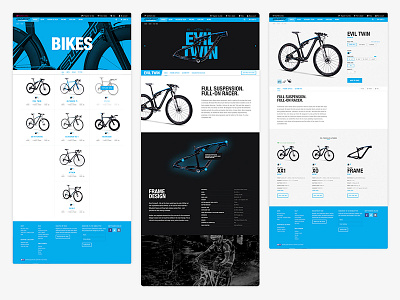 Website Pages bicycle mountain bike pages product category product feature product single