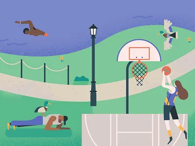 Google Goals #3 basketball duck lamp swimming