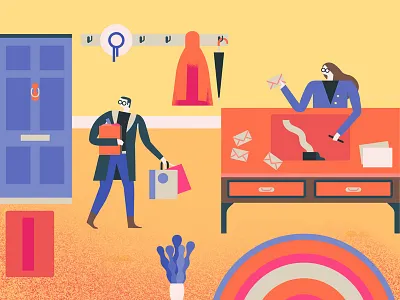 Google Goals #4 characters desk shopping