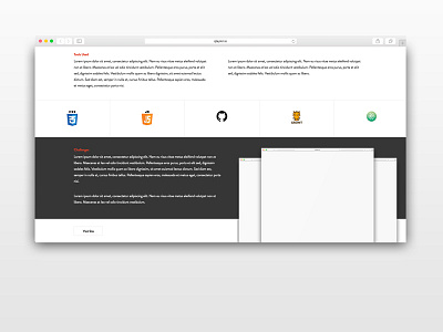 Portfolio Case Study - Sneak Peak brandon case study front end minimal mockup overlap portfolio