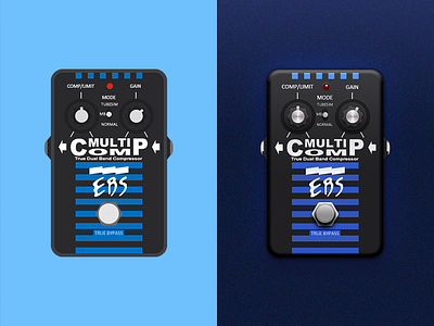 Bass EBS Multicomp bass china effects unit flat icon music realistic