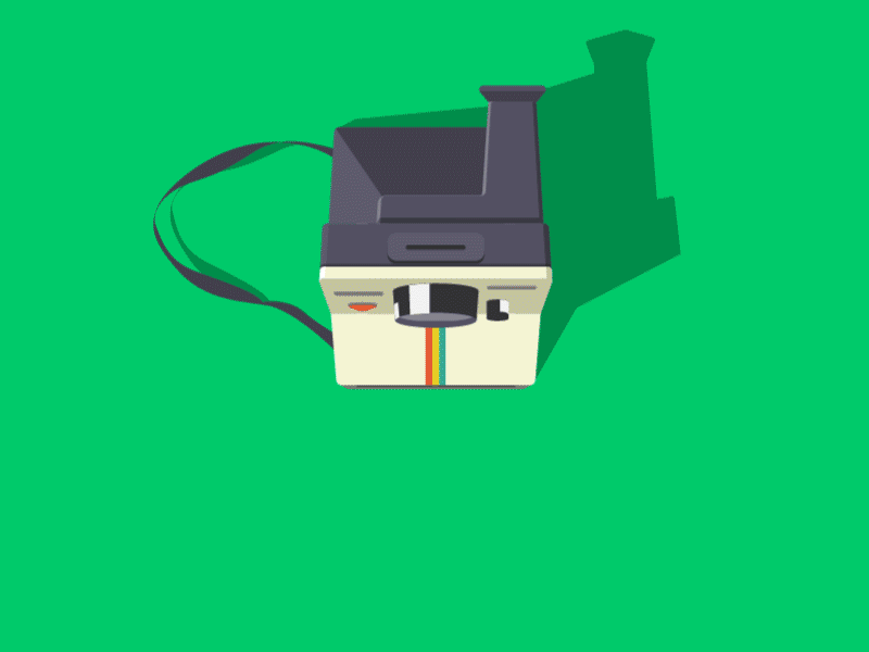 Omada's 5-year anniversary 5 camera flash flat photo polaroid years