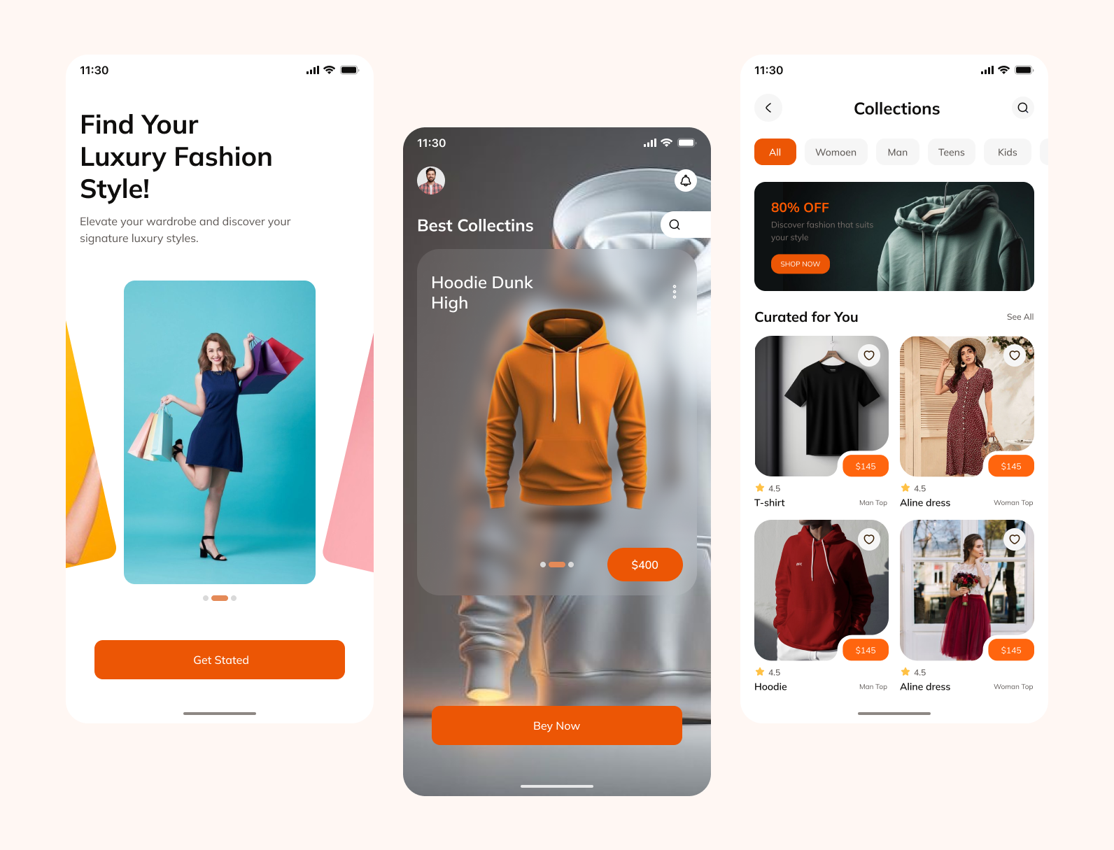 Example of Smart Home App UI/UX Design