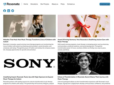 Day 51: Press Page dailyui