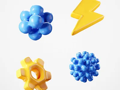 Balloon icons 3d animation b3d balloon blender cloth design graphic design motion graphics simulation soft