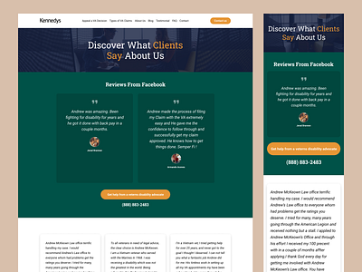 Law Firm Review Page agency web design application uiux clean web design consulting agency web design consulting firm landing page law agency web design law firm webdesign legal web design review page testimonial page uiroll uiux web uiux website design website inner page