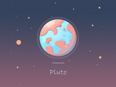 Pluto space，planet，universe，