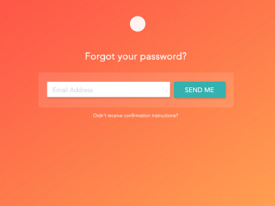 gradients UI/UX forgot password gradients page page website ui uiux ux website