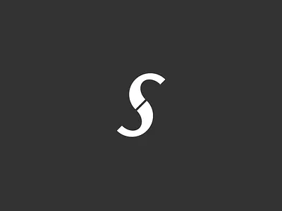 Concept logo money application brand concept golden logo mark monogram ratio s