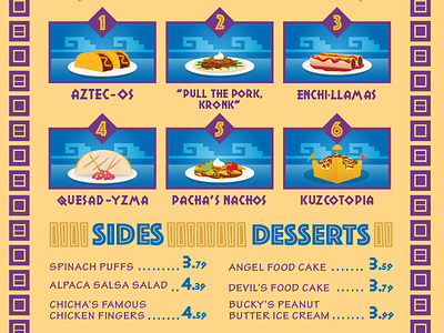 Kronk's Kitchen Menu disney emperors new groove imagineering kronk logo restaurant theme parks