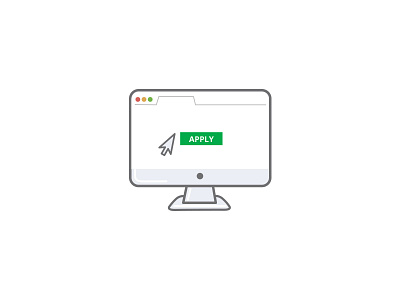 Apply apply character form illustration imac website