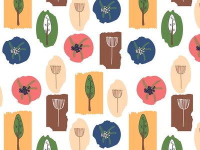 Scandinavian floral pattern floral pattern scandinavian simple