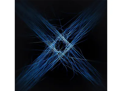 'x' for 36 days of type 36 days of type cinema 4d design ferranhead font hair mograph o organic typography