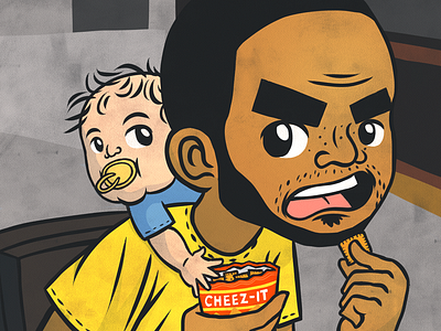 Day 1 - Yourself or Persona art baby drawing illustration