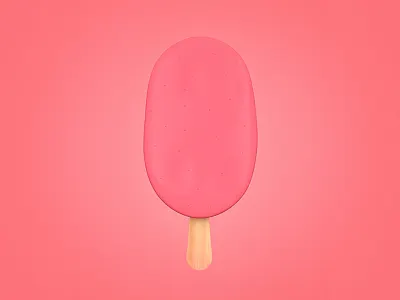 Popsicle 3d c4d popsicle