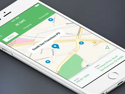 Zoomlee Map android clean flat geo iphone location map material mobile pin travel traveller