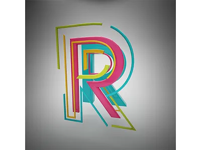 R 36daysoftype after effects c4d cinema4d design motion graphics type