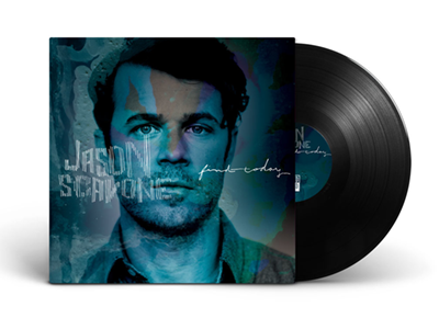 LP Mockup album creative design hand lettering music typography