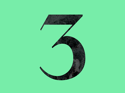 3 — 36 Days Of Type 3 36 days 3 36 days of type bryn taylor colour design letter type type design typography