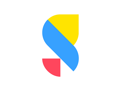 SG Monogram abstract clean font illustration logo modern typeface