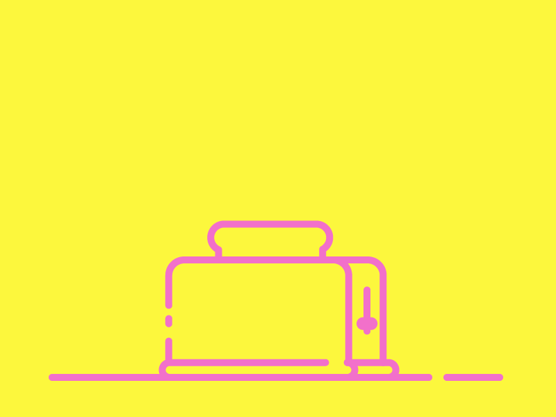 Toastie jump rubberhose toast toaster
