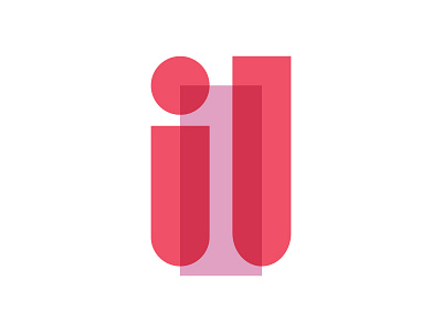 1 1 36daysoftype geometry heavy lines illustration illustrator line work pink shapes thick lines type typography