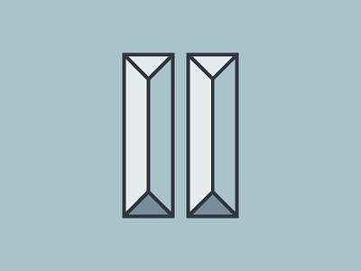 2 2 36daysoftype heavy lines illustration illustrator line work roman numerals type typography