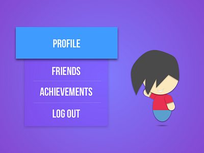 Daily UI #088 - Avatar 088 achievement avatar dailyui gaming menu profile ui ux video game