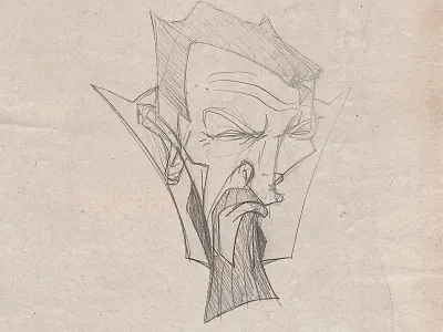 Dr. Strange Sketch caricature character character design hero illustration marvel occult sketch sketchbook superhero