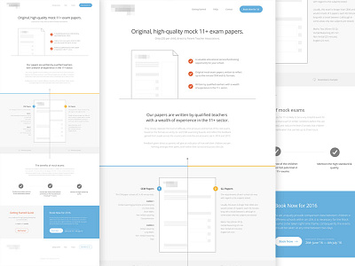 Project Wires brochure club studio marketing planning responsive wireframes