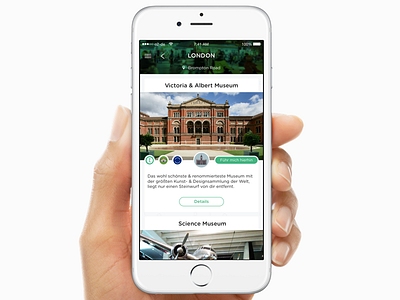 Travelmate for iOS app design ios iphone london lonely planet travel trip advisor ui ux