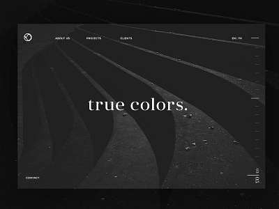 Landing Page True Colors black landing marta minimal page stachecka white