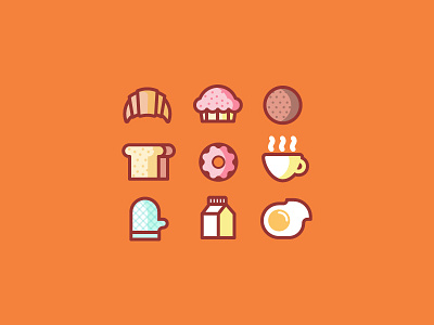 Breakfast Icons