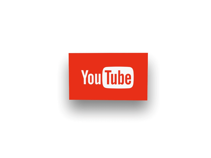 YouTube Apple TV Icon apple apple tv gif icon ios realistic shadow youtube