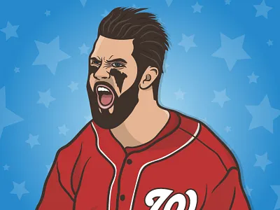 Bryce Harper baseball bryce harper mlb nationals nats washington