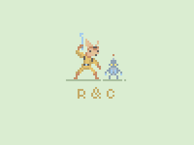 Ratchet & Clank clank game pixel pixelart ratchet