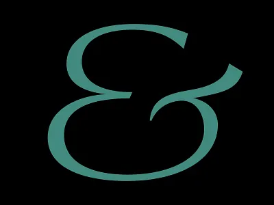 Et design digital letter serif text type typedesign typography vector