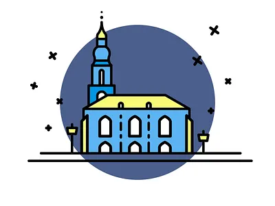 Church of the Holy Spirit/海德堡圣灵大教堂 architecture building church church of the holy spirit house hall icon