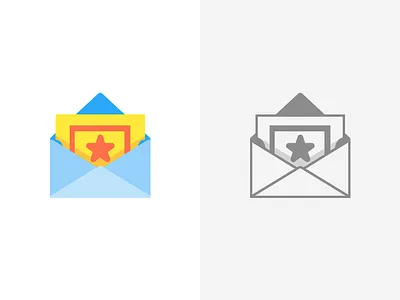 Ticket Request Icon envelope icon invite ticket