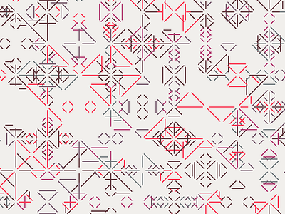 Geometric Shapes / 150830 code creative coding generative art geometry hexels pattern processing