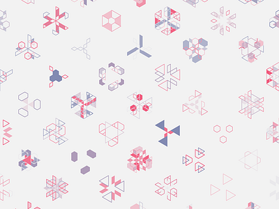 Geometric Shapes / 150828 code creative coding generative art geometry hexels pattern processing