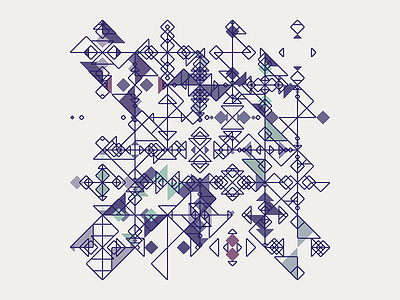 Geometric Shapes / 150829 code creative coding generative art geometry hexels pattern processing