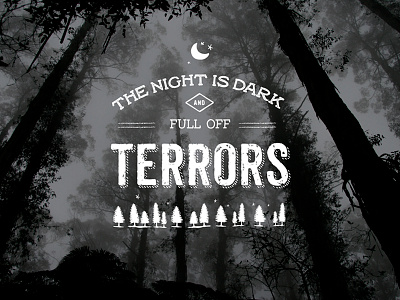 The night is dark and full of terrors art design fan fanart game of thrones got red woman snow tipography typography