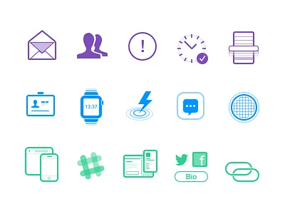 New Site. New Icons. analytics customers gosquared icons marketing site