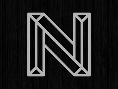 Unused idea for a thing - N drop cap letter n