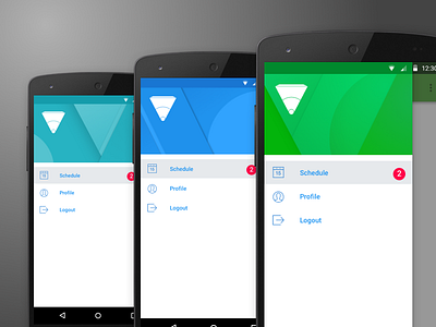 Vigilio Drawers android drawers material menu