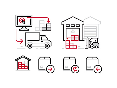 Logistics Icons icons logisitics logistic