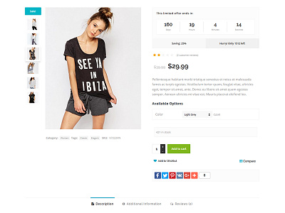 Koda Theme Product Page Design cpoupon deal design themes web design woocommerce wordpress