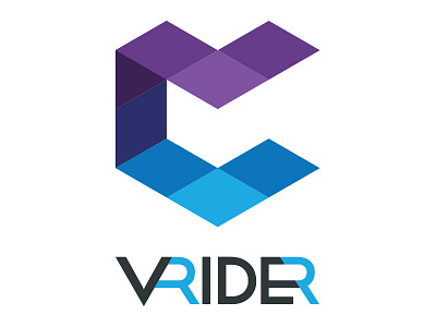 Vrider Logo geometric logo